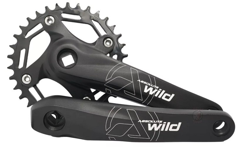 Pedivela Wild 34D 175mm BCD 104mm Narrow Wide padrão Sram s