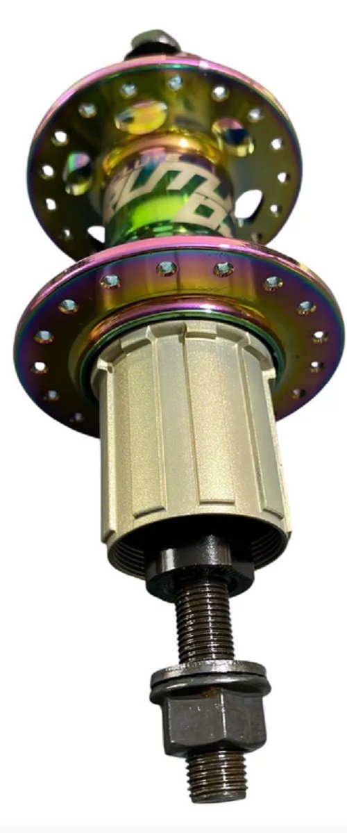 Cubos Brutus DJ Oil Slick Cassete 36F Disco 6F com porca - ABSOLUTE