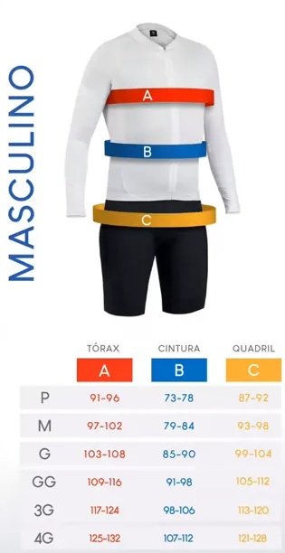 tabela medidas aero brasil collection